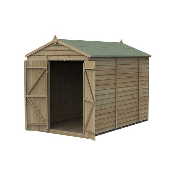 4LIFE Apex Shed 6 x 10 - Double Door - No Window