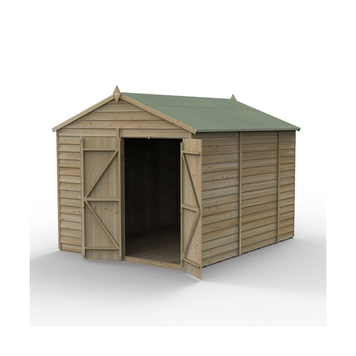 4LIFE Apex Shed 8 x 10 - Double Door - No Window Installation
