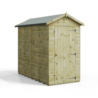 8x4 Premium Powersheds Apex No Windows