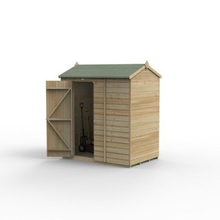 Beckwood 6x4 Reverse Apex Shed No Windows