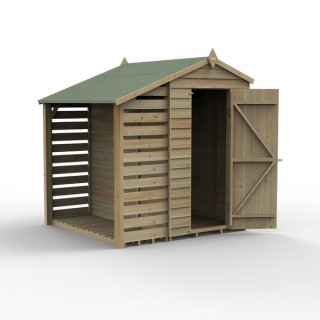 4LIFE Apex Shed 4 x 6 - Single Door - No Windows