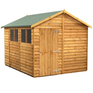 10 x 8 Power Overlap Apex Shed