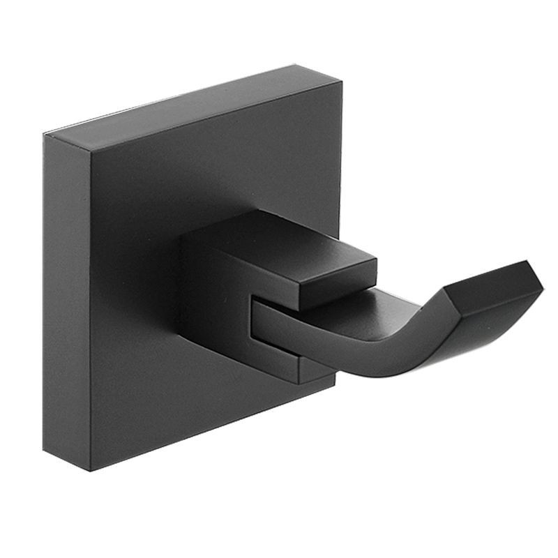 Bristan SQ HOOK BLK Square Hook Brass Black