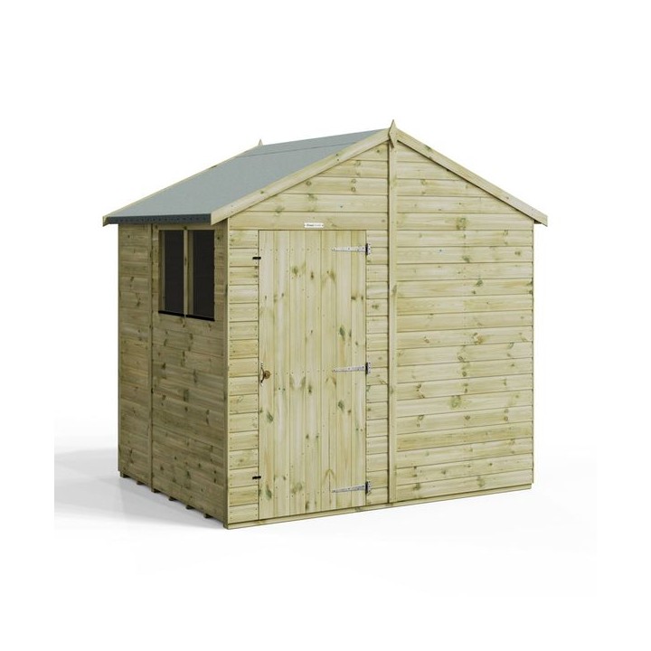 6x8 Premium Powersheds Apex