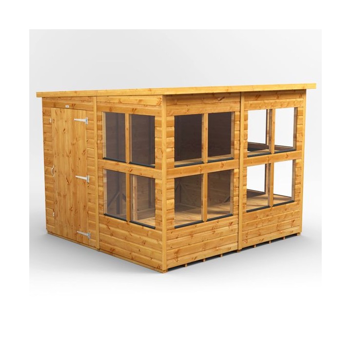 8 x 8 Power Pent Potting Shed