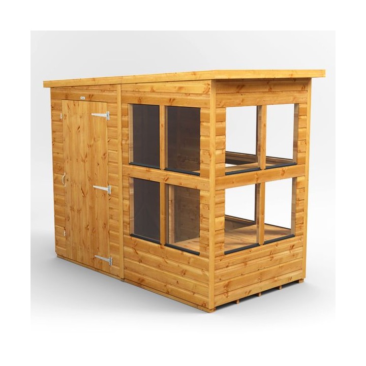 4 x 8 Power Pent Potting Shed