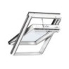 VELUX Electric Centre Pivot Roof Window White Maintenance Free Polyurethane 550mm x 1178mm Triple Gl