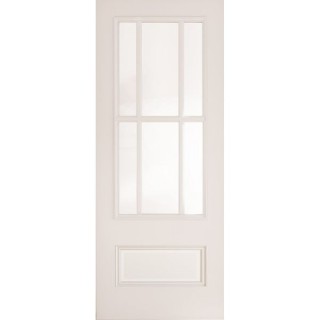Deanta Canterbury White Primed Bevelled Glaze 1981mm x 838mm x 35mm