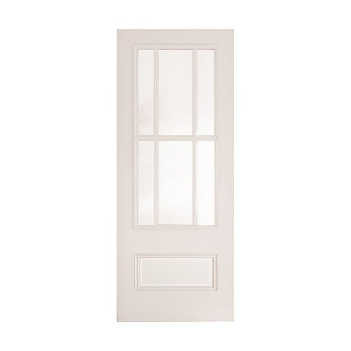 Deanta Canterbury White Primed Bevelled Glaze 1981mm x 762mm x 35mm