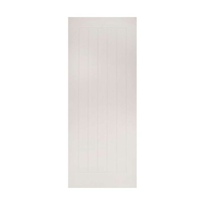 Deanta Ely White Primed Fire Door 30m 2040mm x 726mm x 45mm