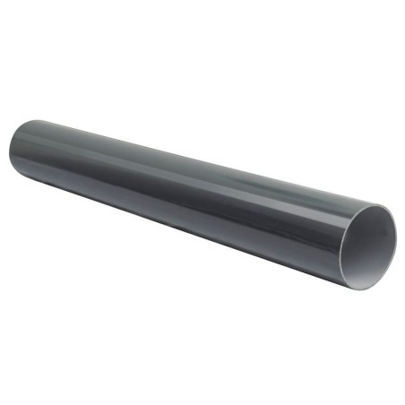 Wavin Osma RoundLine pipe 68mm anthracite grey 5.5m 0T088AG
