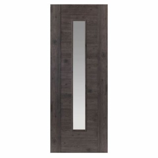 JB Kind Alabama Cinza Internal Laminate Prefinished Glazed Door 1981 x 838 x 35mm