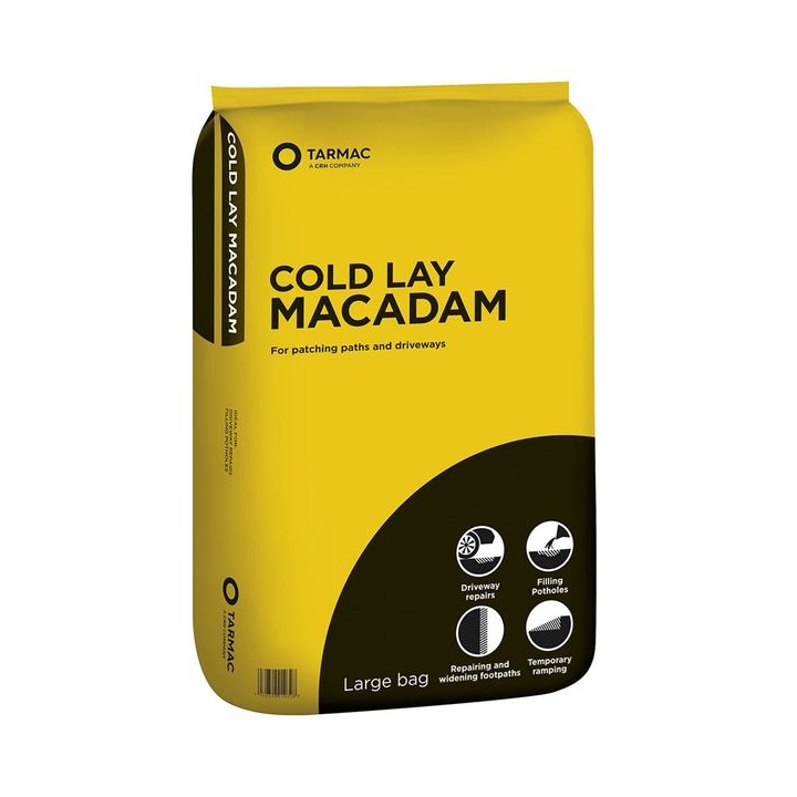 Tarmac Trupack Black Cold Lay Macadam 25kg