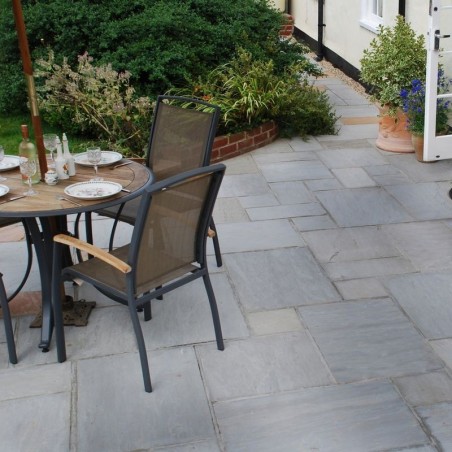 Global Stone Castle Grey Sandstone Paving 900 x 600 x 22mm