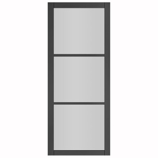 Deanta Camden Black Prefinished Glazed 1981 x 762 x 35