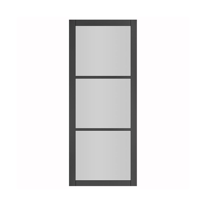 Deanta Camden Black Prefinished Glazed 1981 x 762 x 35