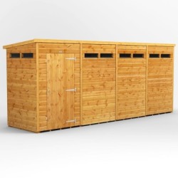 16 x 4 Power Pent Security Shed