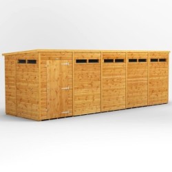 20 x 6 Power Pent Security Shed