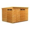 10 x 8 Power Pent Double Door Security Shed