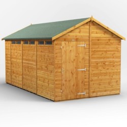 14 x 8 Power Apex Security Shed