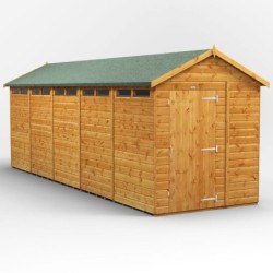 20 x 6 Power Apex Security Shed