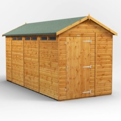 14 x 6 Power Apex Security Shed