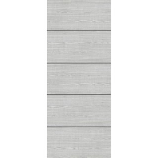 Flush Light Grey Ash Horizontal Inlay Fire Door 60M 2040mm x 926mm x 54mm