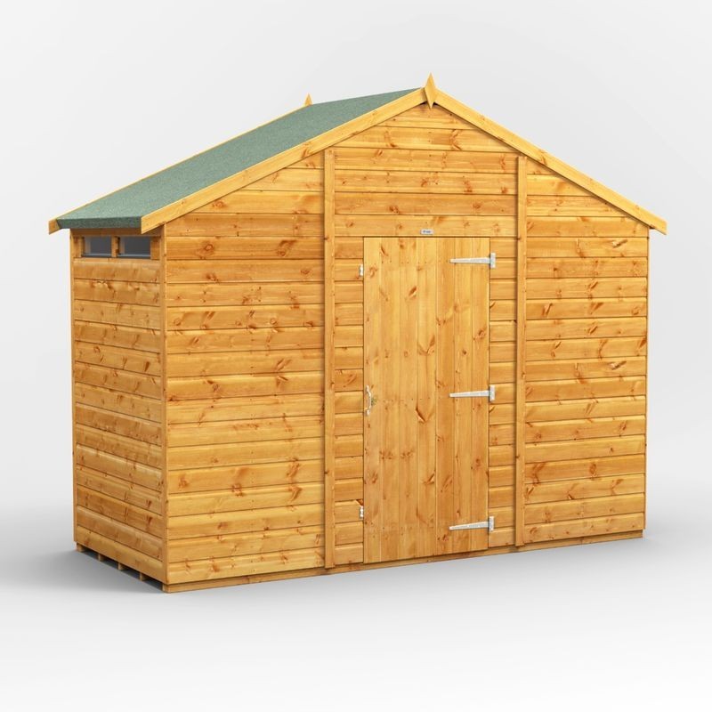 4 x 10 Power Apex Security Shed 4 x 10 Power Apex Security Shed