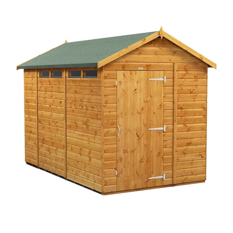 10 x 6 Power Apex Security Shed 10 x 6 Power Apex Security Shed