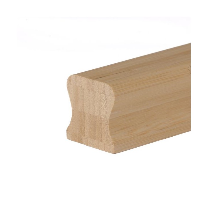 Flair Stairs Bamboo Deep Traditional Handrail 41mm Groove 4.2m Light