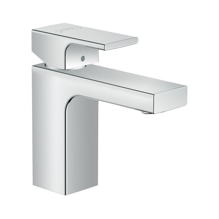 Hansgrohe Vernis Shape Single lever basin mixer 100 with pop-up waste set - Chrome - 71561000