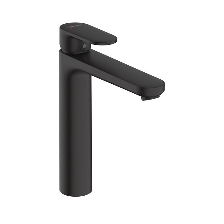 Hansgrohe Vernis Blend Single lever basin mixer 190 without waste set - Matt Black - 71582670