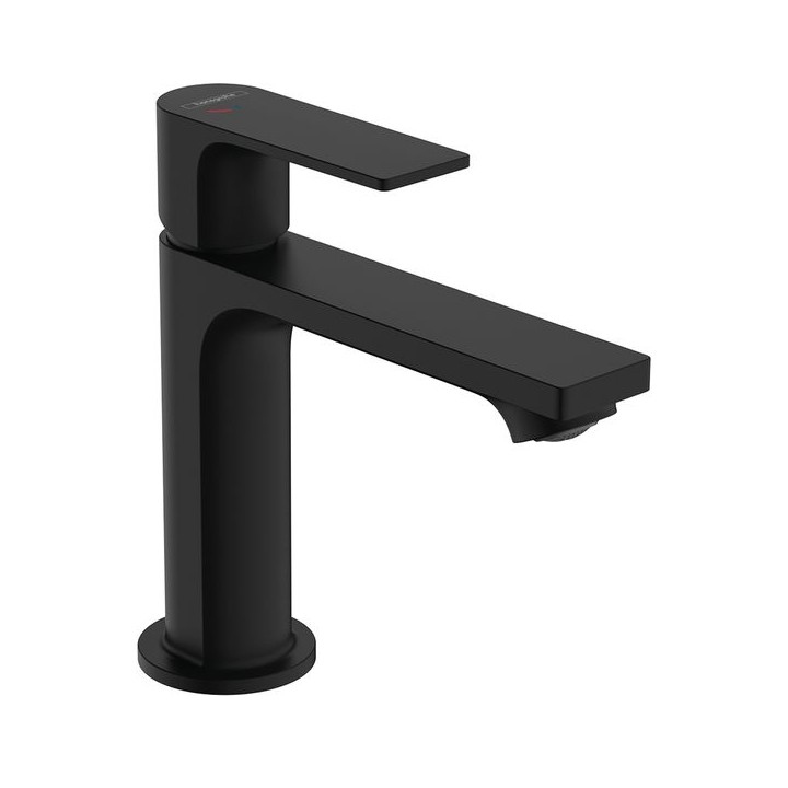 Hansgrohe Rebris E Single lever basin mixer 110 CoolStart without waste set - Matt Balck - 72560670