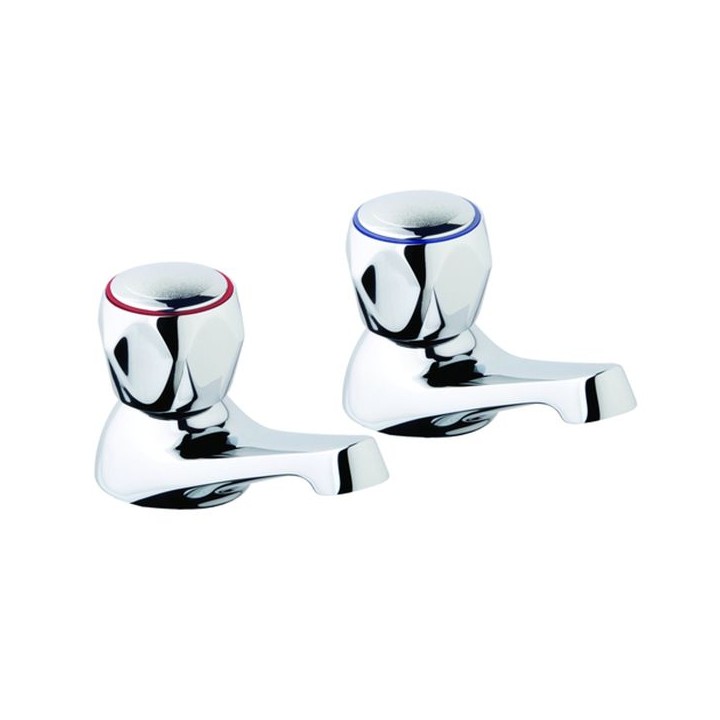 Standard Base Basin Taps Pair