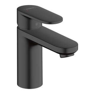 Hansgrohe Vernis Blend Single lever basin mixer 100 without waste set - Matt Black - 71580670