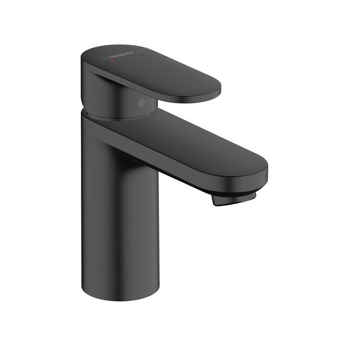 Hansgrohe Vernis Blend Single lever basin mixer 100 without waste set - Matt Black - 71580670