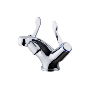 Brown Box Lever Basin Mixer Tap No Waste