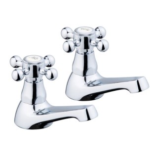 Henlake Basin Taps - Chrome