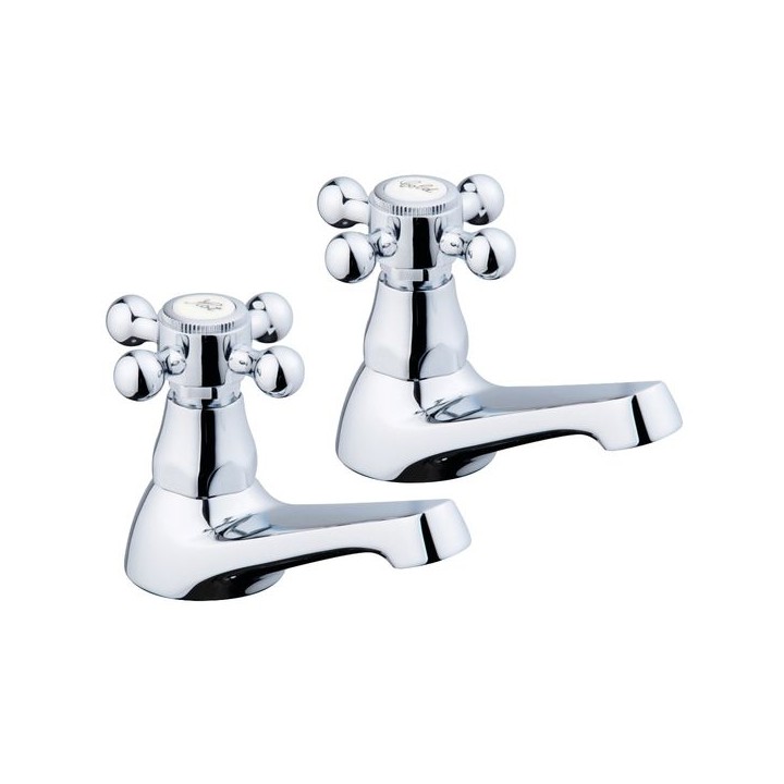 Henlake Basin Taps - Chrome