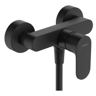Hansgrohe Rebris S Single lever shower mixer for exposed installation - Matt Black - 72640670