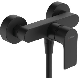 Hansgrohe Rebris E Single lever shower mixer for exposed installation -  Matt black - 72650670