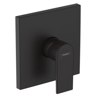 Hansgrohe Vernis Shape Single lever shower mixer for concealed installation - Matt Black - 71668670