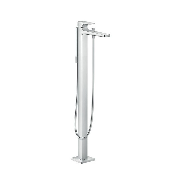 Hansgrohe Metropol Single lever bath mixer floor standing with lever handle - Chrome - 32532000