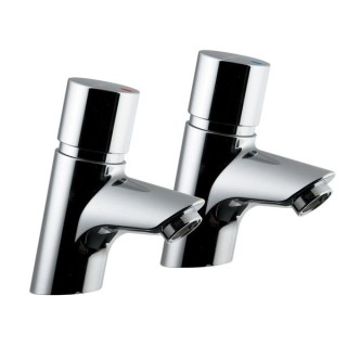 Armitage Shanks Avon 21 Push Button Self Closing Pillar Taps