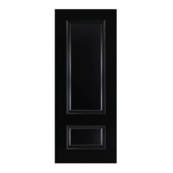 Deanta Sandringham Black Finish Fire Door 30m 1981mm x 686mm x 45mm