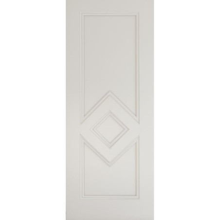 Deanta Ascot White Primed Fire Door 30m 1981mm x 838mm x 45mm