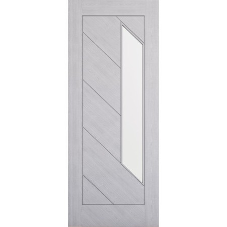 Deanta Torino Light Grey Ash Glazed Fire Door 30m 1981mm x 838mm x 45mm