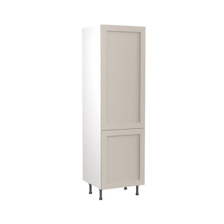 Flatpack Larder Unit Shaker Ultra Matt Light Grey 600mm - FKKH0734