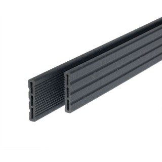 UPM ProFi Cover Strip Stone Grey 12 mm x 66 mm x 4000 mm