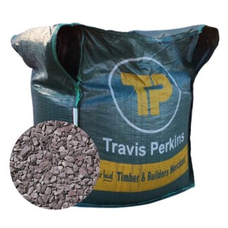 Travis Perkins Plum Slate 20mm Bulk Bag